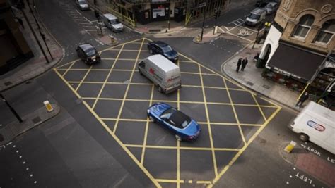 hammersmith roundabout box junction|yellow box junction camera.